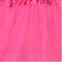 Costume Tutu Skirt for Parties [Colour: Pink - Hot Pink] [Free Size - Toddler/Pre-Schooler]