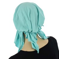 Stretch Chemo Pre-Tied Scarf Ella