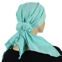 Stretch Triangle Scarf Linda | Green - Honeydew Mint Green