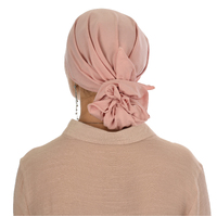 Stretch Triangle Scarf Linda | Pink - Dusty Pink