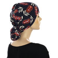 Floral Eternity Loop Scarf Turban | Option 3 |Australian Native Plant Bottlebrush