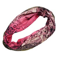 Seamless Wrap Headband with Print | #13 Tribal Circle of Life