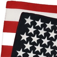 Bandana Scarf with Print of national flag of USA American