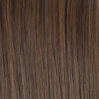 Bamboo Cap with Removable Hair Extension Lena  | Auburn Brown | Shoulder