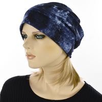 Stretch Beanie Hat with Hair - Stella