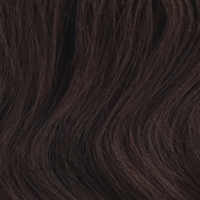 Bamboo Cap with Hair - Joy  | Chocolate Dark Brown