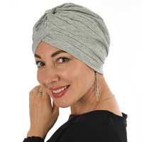 Pleated Classic Jersey Cotton Turban