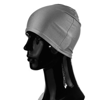 Dome Spandex Wave Cap | Silver Grey