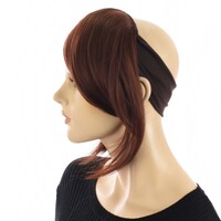 Chemo Fringe Extension Headband Trishy | Auburn Brown