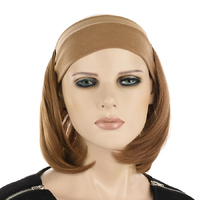 Halo Headband with Bob Hairstyle Hair Extension - Debbie