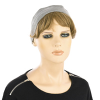 Short Fringe Hair Extension on Bamboo Headband - Janet | Light Brown Ash Blonde