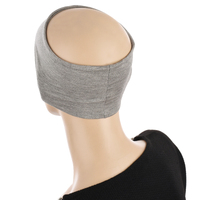 Wide Soft Bamboo Headband | Grey Headband X 1