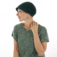 Bamboo Jockey Hat Angela | Bottle Green