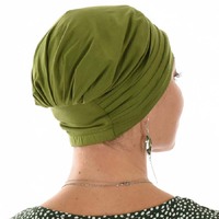 Bamboo Pleated Turban Bianca
