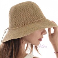 Beach Summer Sun Hat with Shapeable Brim
