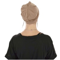 Simplicity Cotton Skull Beanie | Tan Beige
