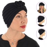 Versatile Knit Cloche Turban with Inner Liner