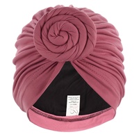 Bamboo Lined Reversible Turban – Lillian | Dusty Pink