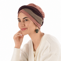 Bamboo Turban & Contrast Loop Band Set