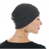 Bamboo Simplicity Cap - Sam | Dark Grey