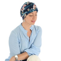 Floral Turban for Women with Hair Loss - Molly | #3 Colourful Tropical Florals | M/L/XL