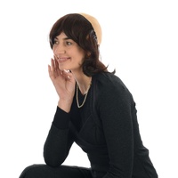 Wavy Halo Hair & Bamboo Wig Liner Set – Anita | Ash Brown | Size 1