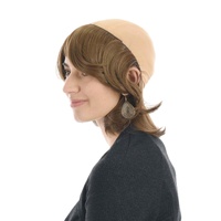 Wavy Halo Hair & Bamboo Wig Liner Set – Anita | Bronze | Size 2