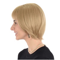 Short Hair Fringe Frame Bob Wig – Brooklyn | Blonde