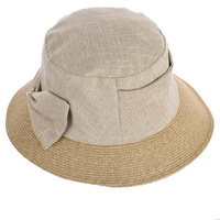 Retro Bow Sun Cloche