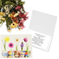 Greeting Card-Bloom Where You've Planted