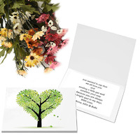Greeting Card | Green Tree of Love Heart