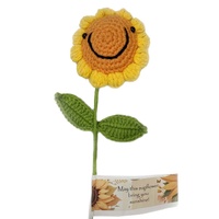 Hand-Crocheted Sunflower