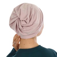 Pleated Swirly Jersey Turban