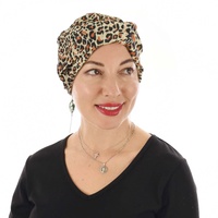 Leopard Seamless Turban Headband Scarf