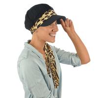 Jeanette Bakerboy Hat | Black