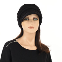 Chemo Halo Headband Hair Susan | # 2 Dark Ash Brown | Past Shoulder