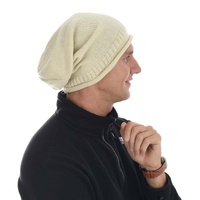 Dreadlock Super Slouch Rasta Unisex Beanie – Cream Beige