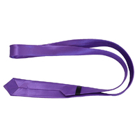 Costume Skinny Satin Tie | Deep Red