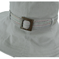 Brim Bendable Sun Hat with Belt For Size Adjustment
