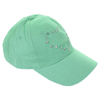Girls Cotton Baseball Cap with Bandana Set