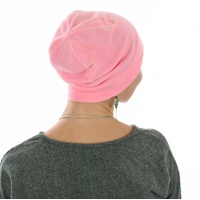 Cold Weather Sleep Cap | Blush Pink