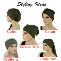 Large View Shirley Newsboy Cap with Bonus Hat Liner
