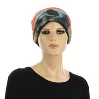 Jersey Cotton Beanie  NAVY with Seamless Headband | Option 6 | M/L
