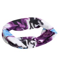 Jersey Cotton Beanie  NAVY with Seamless Headband | Option 8 | M/L 