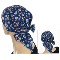 Cotton Floral Print Scarf Durag  | S/M | Option 10