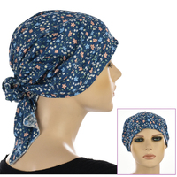 Cotton Floral Print Scarf Durag  | S/M | Option14
