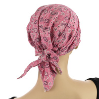 Cotton Floral Print Scarf Durag  | S/M | Option 17