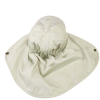 Cotton Legionnaire Baseball Cap | Beige | S/M