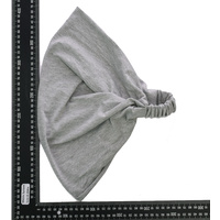 Multi-functional Cotton Headband Wrap | M/L | Light Grey