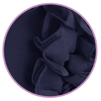 Retro Cotton Turban | Blue - Navy Blue / Dark Blue